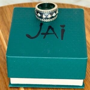 John Hardy JAI, Sterling Silver Textured,studded,raised,rope